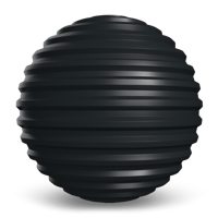 Matte Black / Mega-Rib